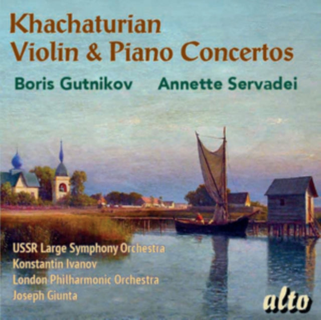 Boris Gutnikov (Vln) Annette Servadei (Pno) / Ussr / Ivanov / Lpo / Giunta - Khachaturian Violin & Piano Concertos (CD)