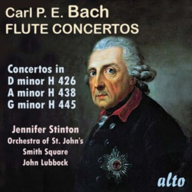 Jennifer Stinton / Orch St.Johns - C P E Bach Flute Concertos (CD)
