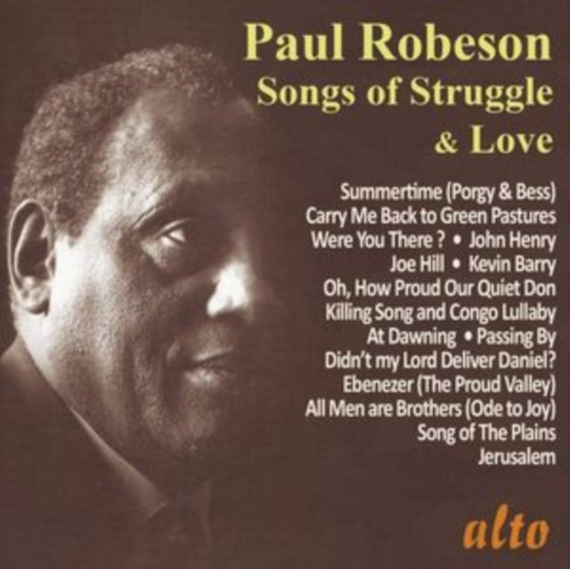 Paul Robeson - Songs Of Struggle & Love: Work Songs. Spritiuals. Lullabies (CD)