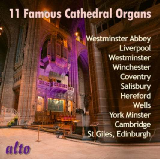 11 Famous Cathedral Organs - Musique Pour Orgue De Cathedrales Celebres (CD)
