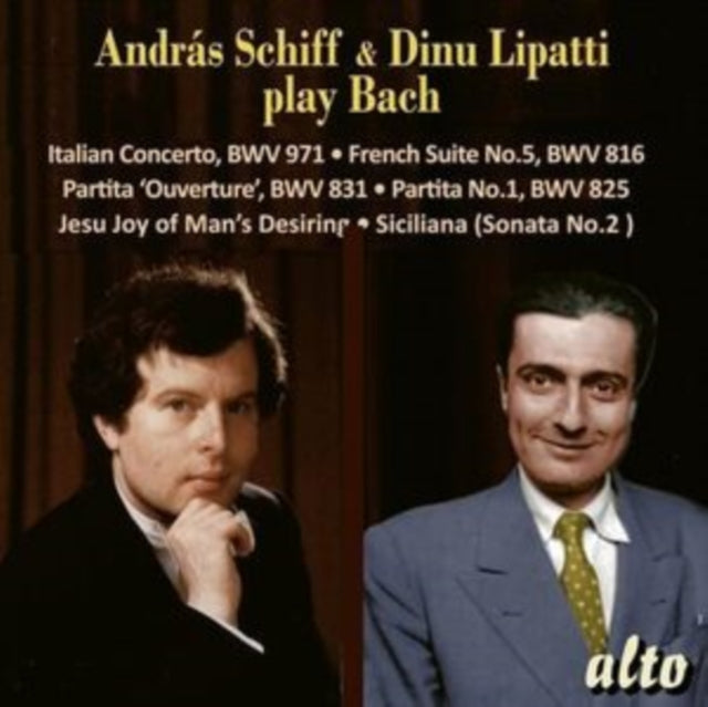 Andras Schiff / Dinu Lipatti - Andras Schiff & Dinu Lipatti Spielen J. S. Bach (CD)