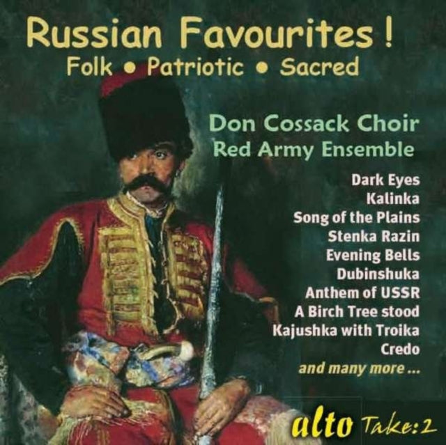 Don Cossack Choir & Red Army Ensemble - Russian Favourites ! (Kalinka. Dark Eyes. Song Of The Plains. Kamarinskaya Etc) (CD)