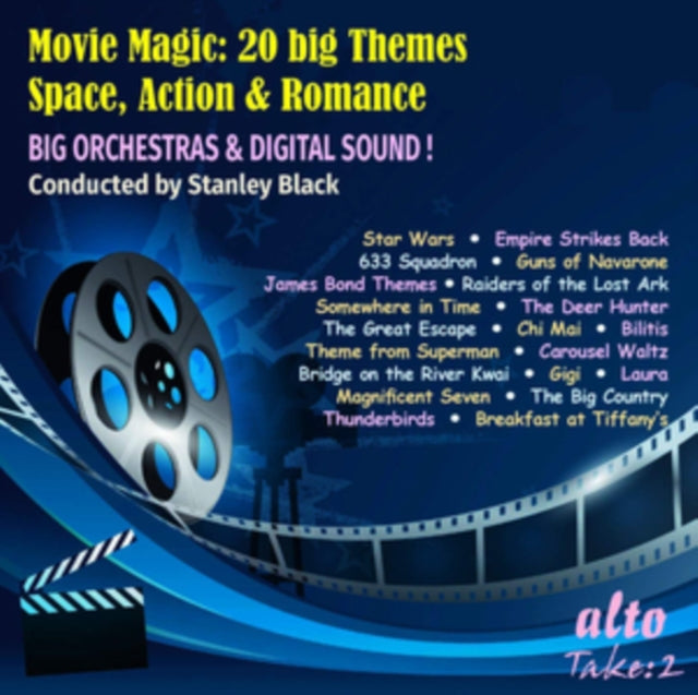 London Symphony & Stanley Black Orchestra - Movie Magic - 20 Big Themes Space Action & Romance (CD)