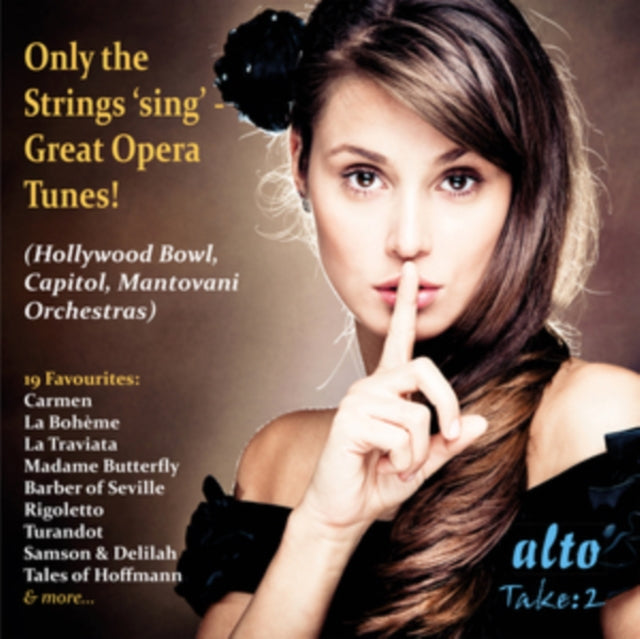 Mantovani And His Orchestra / Capital Symphony Orchestra / Hollywood Bowl Orchestra / Philharmonia Orchestra / Herbert Von Karajan / Alfred Newman / Carmen Dragon - Only The Strings Sing: Great Opera Tunes (CD)