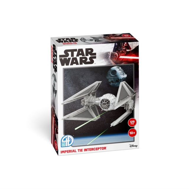 Star Wars - Star Wars Imperial Tie Interceptor - 129 Piece 3D Jigsaw Puzzle (Jigsaw Puzzle)