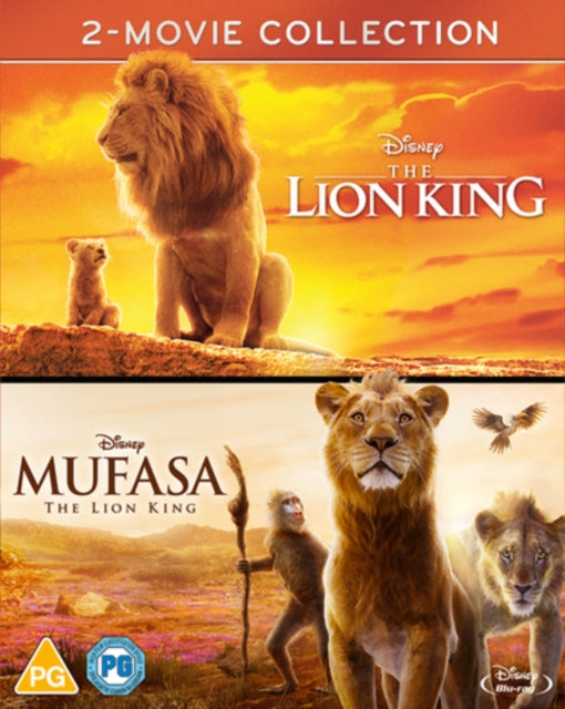 Disneys Mufasa: The Lion King/The Lion King Double Pack (Live Action) (Blu ray) (https://lasgo.dmmserver.com/media/640/50567192/5056719201059.jpg)