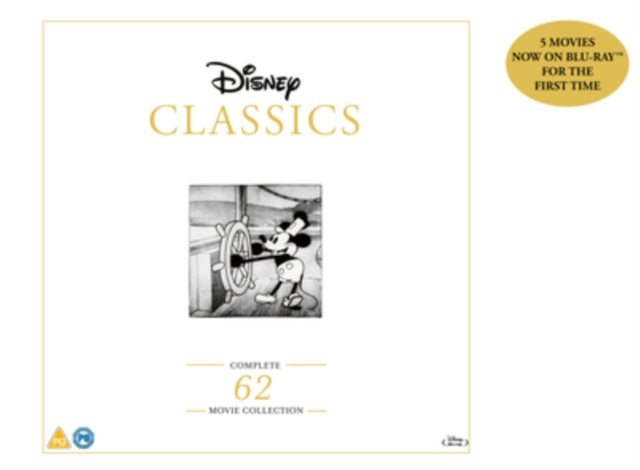 Disney Classics 62 Movie Collection (Blu-ray)