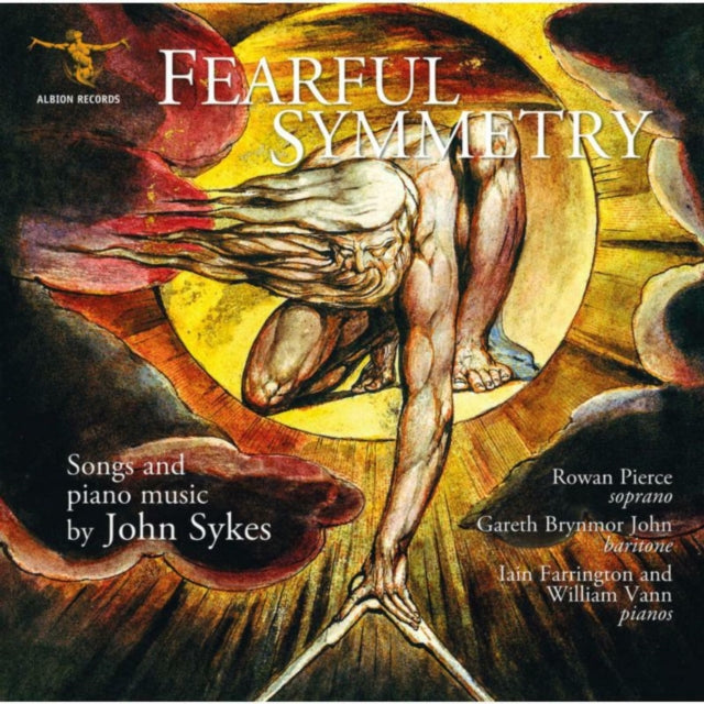 Rowan Pierce / Gareth Brynmor John / Iain Farrington / William Vann - Fearful Symmetry: Songs And Piano Music By John Sykes (CD)