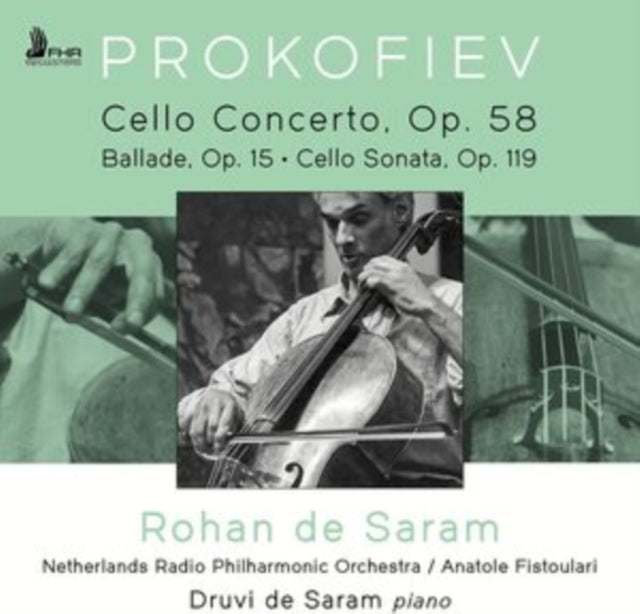 Rohan De Saram / Druvl De Saram / Netherlands Radio Philharmonic Orchestra / Anatole Fistoulari - Prokofiev: Cello Concerto. Op. 58 / Ballade For Cello & Piano (CD)