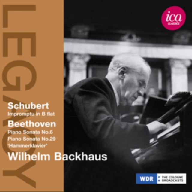 Wilhelm Backhaus - Impromptu B Flatsonatas 629 (CD)