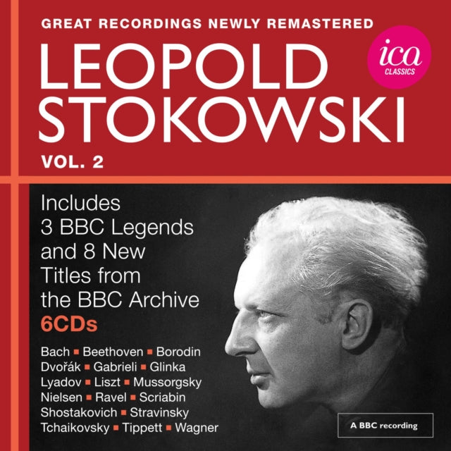 Leopold Stokowski - Leopold Stokowski: Great Recordings From The BBC Legends Archive / Vol. 2 (Live) (CD)