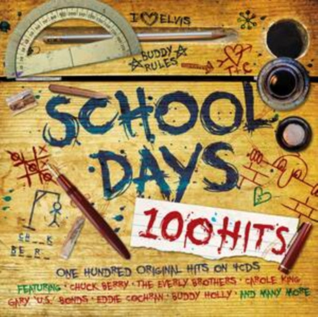 Various Artists - School Days 100 Hits (CD)