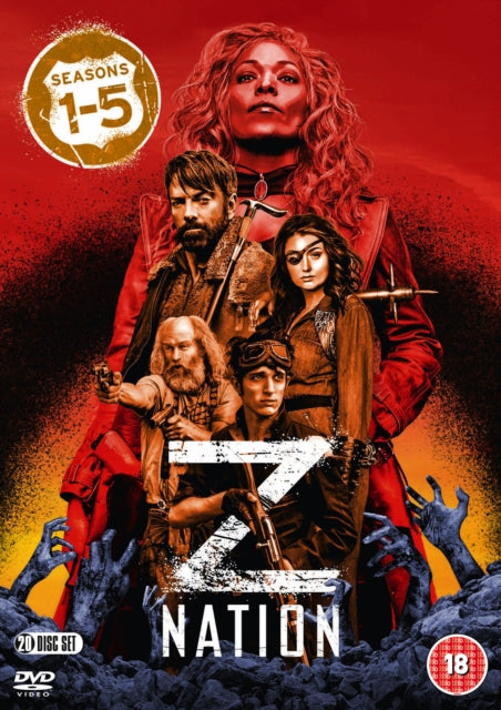 Z Nation: Season 1-2-3-4-5 Box Set (DVD)