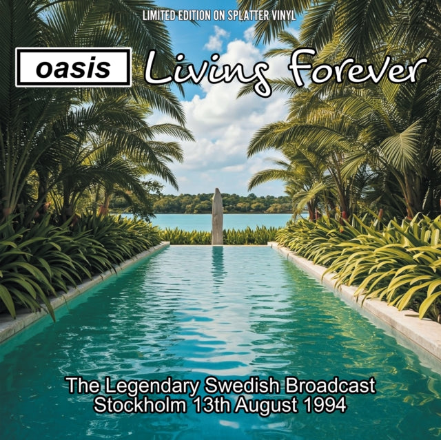 Oasis - Living Forever (Blue & Green Splatter Vinyl) (Vinyl)