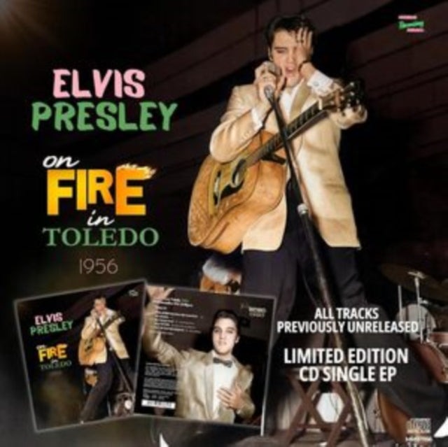 Elvis Presley - On Fire In Toledo - 1956 (CD)