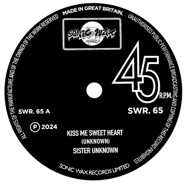Sister Unknown - Kiss Me Sweetheart (Vinyl Single)