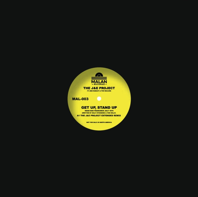 J&E Project Ft. Bob Marley & The Wailers - Get Up. Stand Up (Yellow Vinyl) (Vinyl Single)
