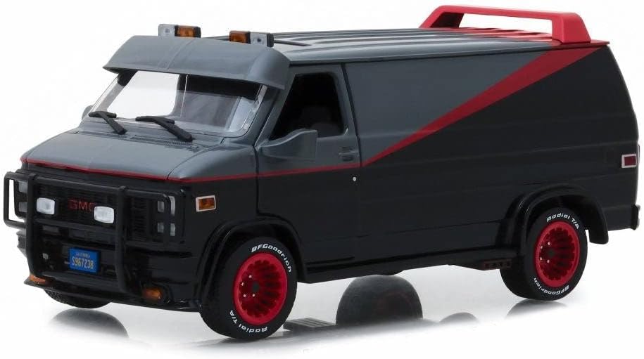 Greenlight Collectibles - 1/24 The A-Team - 1983 GMC Vandura (Diecast Model Car)