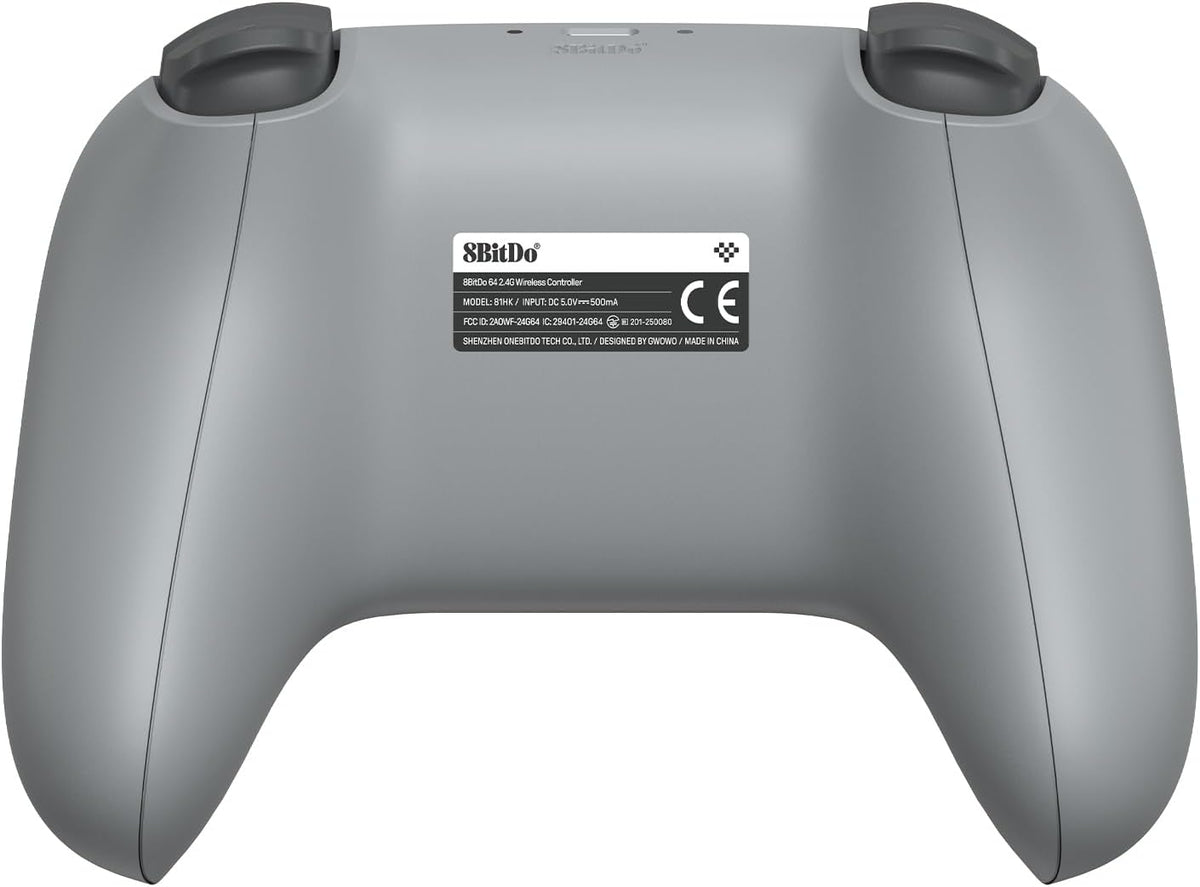 8BitDo 64 2.4G Wireless Controller (Grey) (Retro Device)