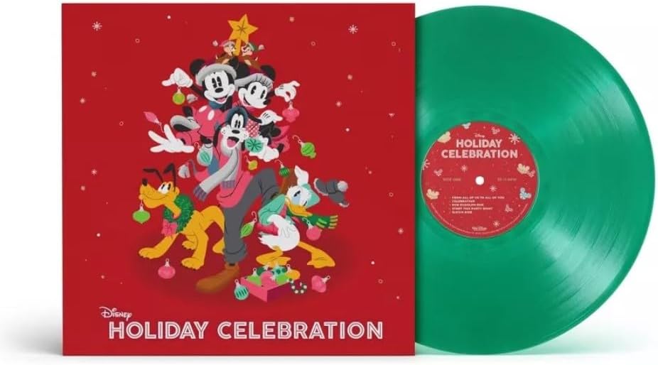Various Artists - Disney Holiday Celebration (Translucent Green Vinyl) (With Poster) (Vinyl)