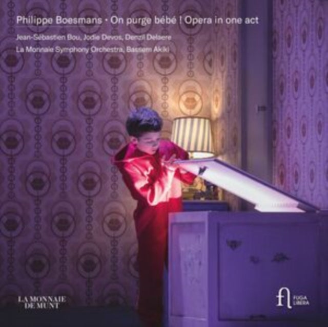 Jean-Sebastien Bou / Jodie Devos / Denzil Delaere / La Monnaie Symphony Orchestra / Bassem Akiki - Boesmans: On Purge Bebe ! Opera In One Act (CD)