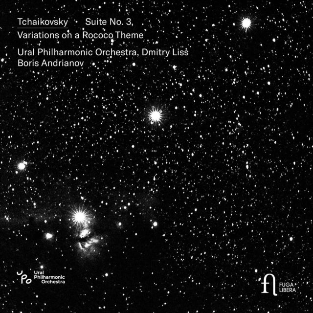Ural Philharmonic Orchestra / Dmitry Liss / Boris Andrianov - Tchaikovsky: Suite No. 3 & Variations On A Rococo Theme (CD)