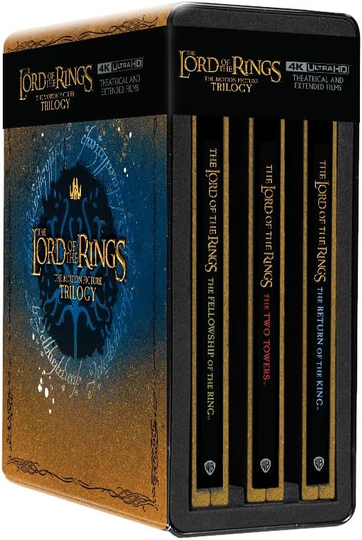 Lord Of The Rings Trilogy (Steelbook) (Blu-ray 4K)