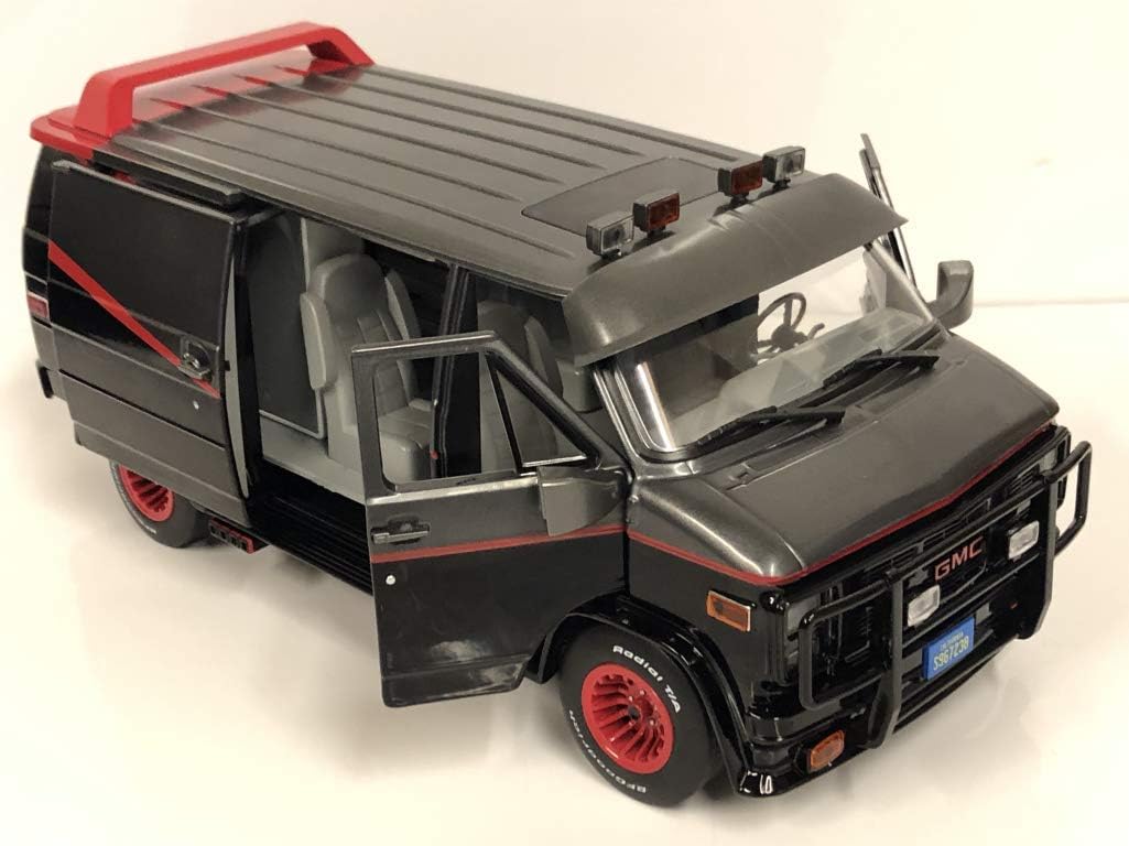 Greenlight Collectibles - 1/18 GMC Vandura The A Team Van (Diecast Model Car)