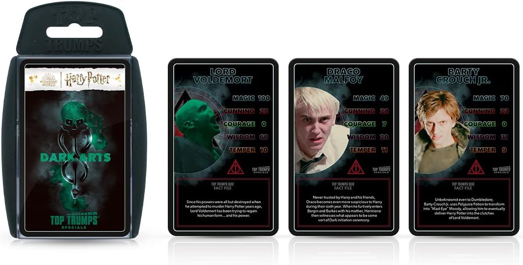 Top Trumps Card Game Specials Harry Potter Dark Magic
