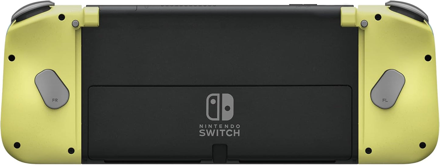 Hori Split Pad Compact (Light Grey/Yellow) - Switch