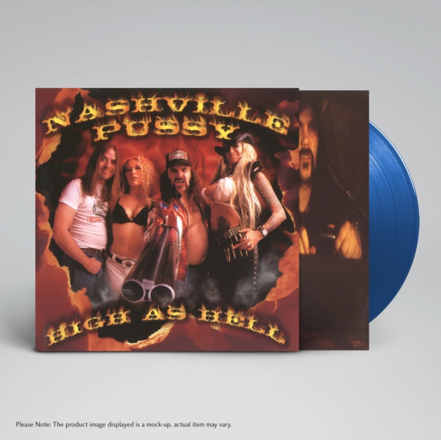 Nashville Pussy - High As Hell (Coloured Vinyl) (Vinyl)