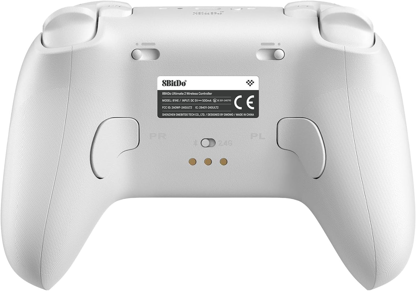 8BitDo Ultimate 2.4G Controller Hall Effect - White (PC)