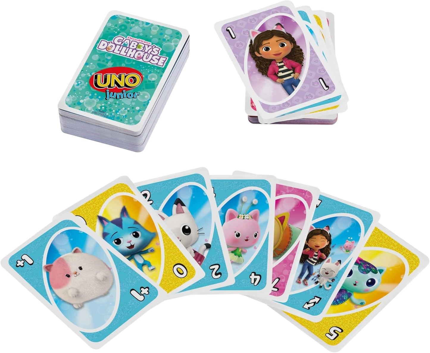 Uno - Junior Gabby's Dollhouse (Board Games)