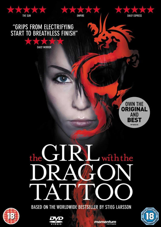 The Girl with the Dragon Tattoo Original title: Män som hatar kvinnor (2009) (DVD) (Second-Hand)