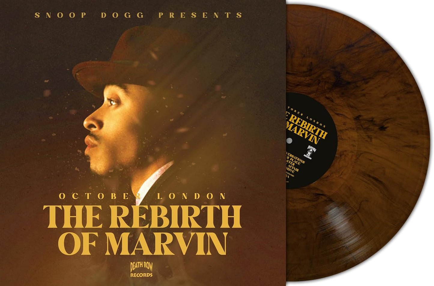 October London - The Rebirth Of Marvin (Brown Marble Vinyl) (Vinyl)