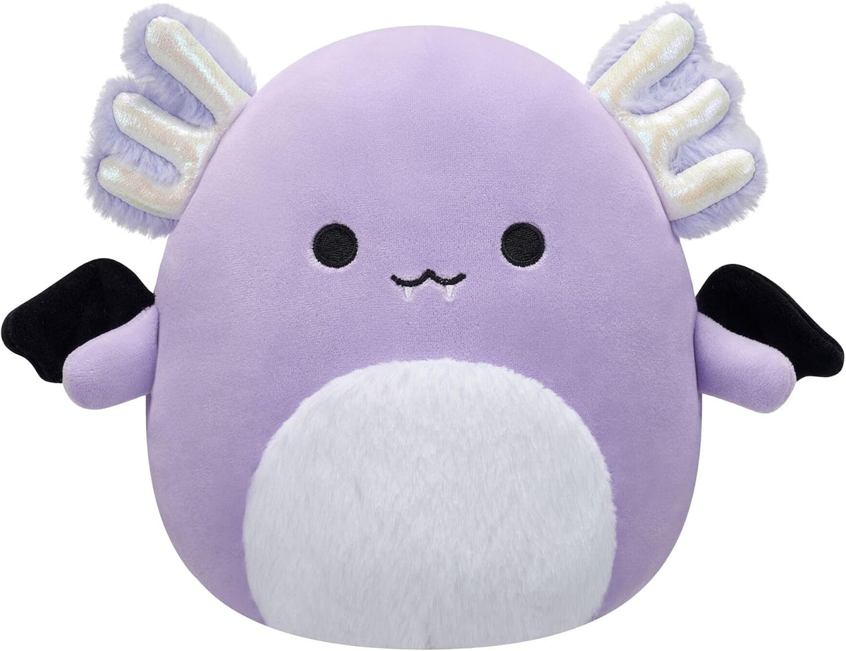 Squishmallows - 7.5'' - Haloween - Monica the Purple Axolotl with Bat Wings (Plush)