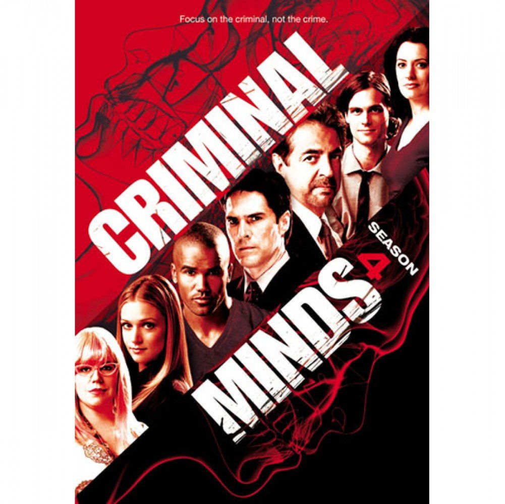 Criminal Minds - Season 4 (2009) (Region 1 DVD) (Second-hand)