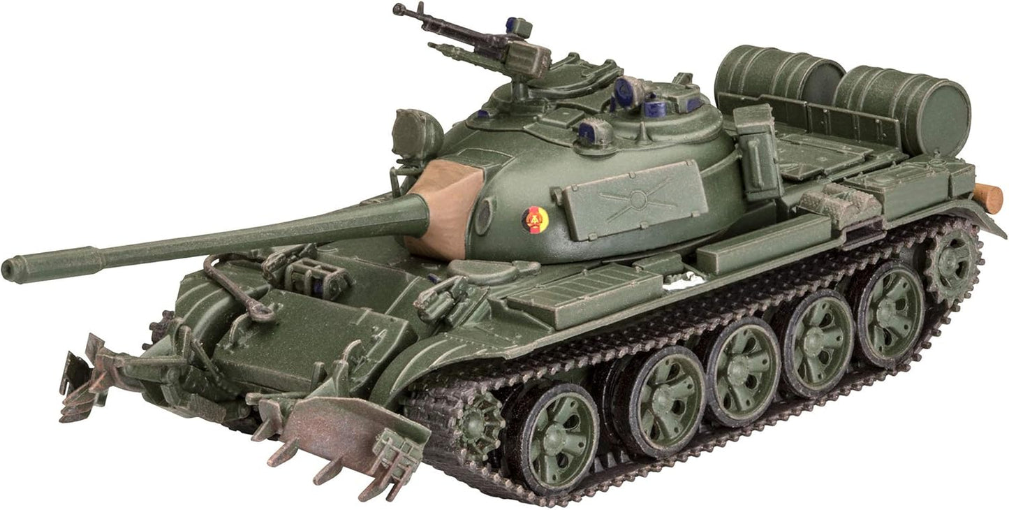 Revell 03328 T-55A/AM with KMT-6/EMT-5 1:72 Scale Unbuilt/Unpainted Plastic Model Kit