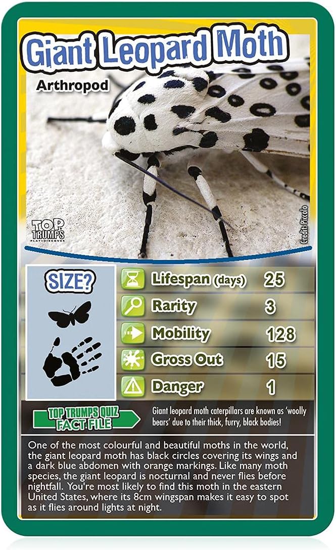 Top Trumps Card Game Classics Bugs
