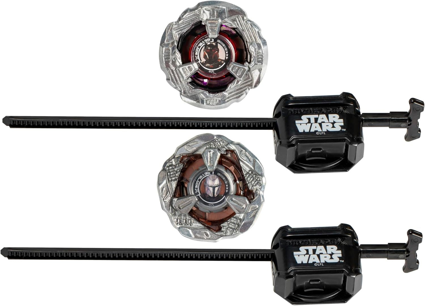 Beyblade X - Dual Pack - The Mandalorian 3 -60F (Attack) vs Moff Gideon 3 -80N (Defense)