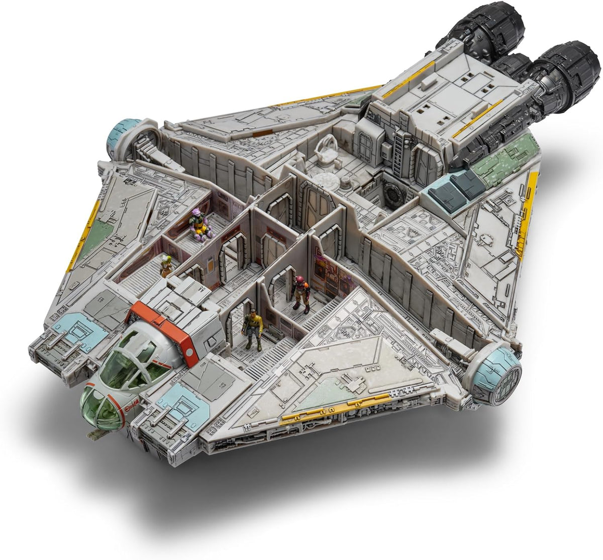 Star Wars - Micro Galaxy Deluxe Vehicle (9" Vehicle & Figure) The Ghost (Rebels) (Toys)