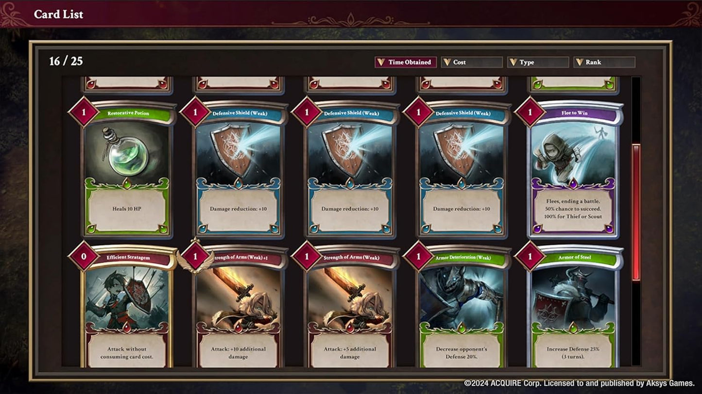 C.A.R.D.S. (Cards) RPG: The Misty Battlefield -Total Warfare Edition- (PS5)