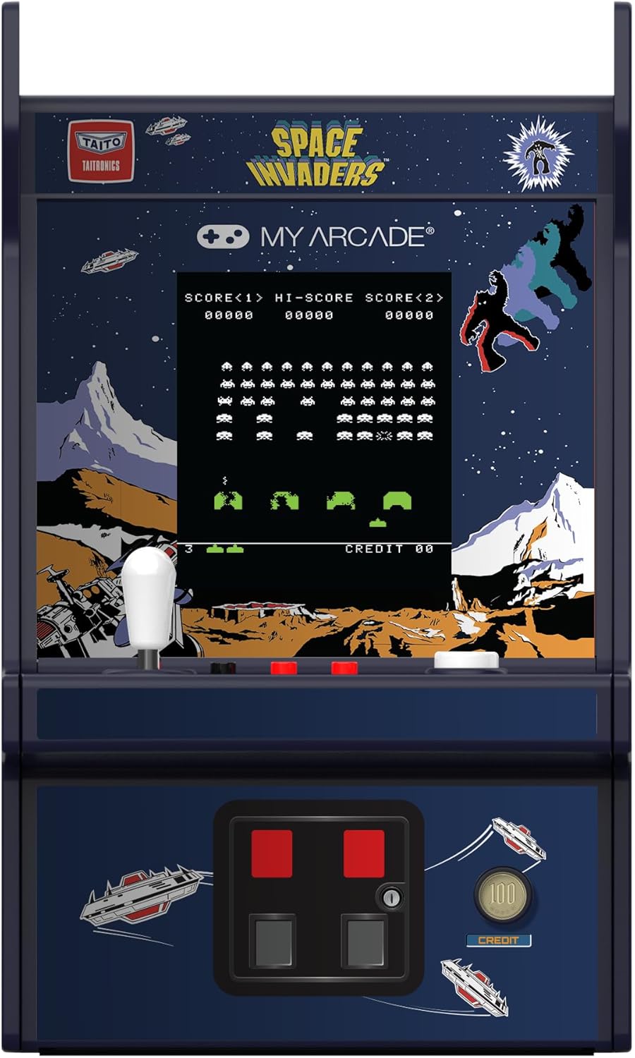 My Arcade - Micro Player Pro Space Invaders (Retro Portable Gaming System)