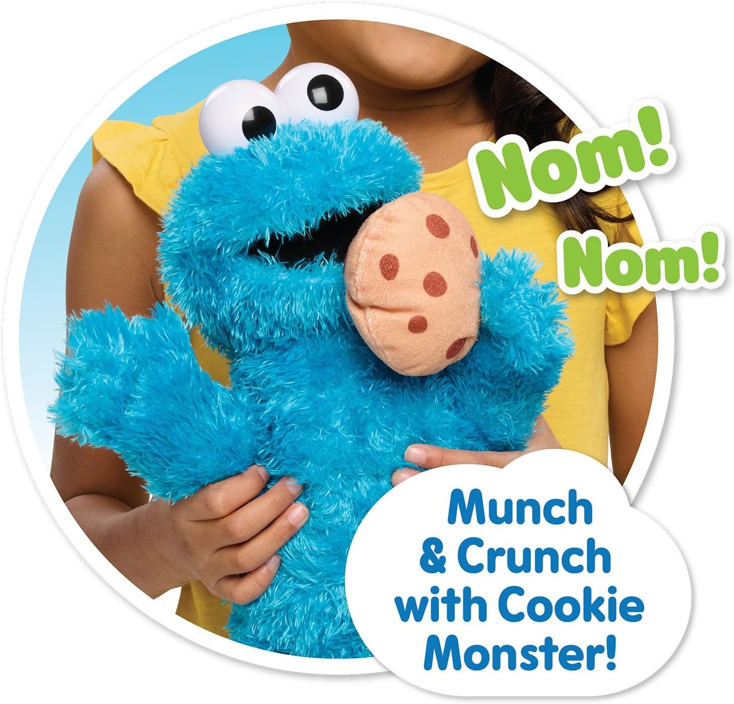 Sesame Street - Nom Nom Cookie Monster (Plush)