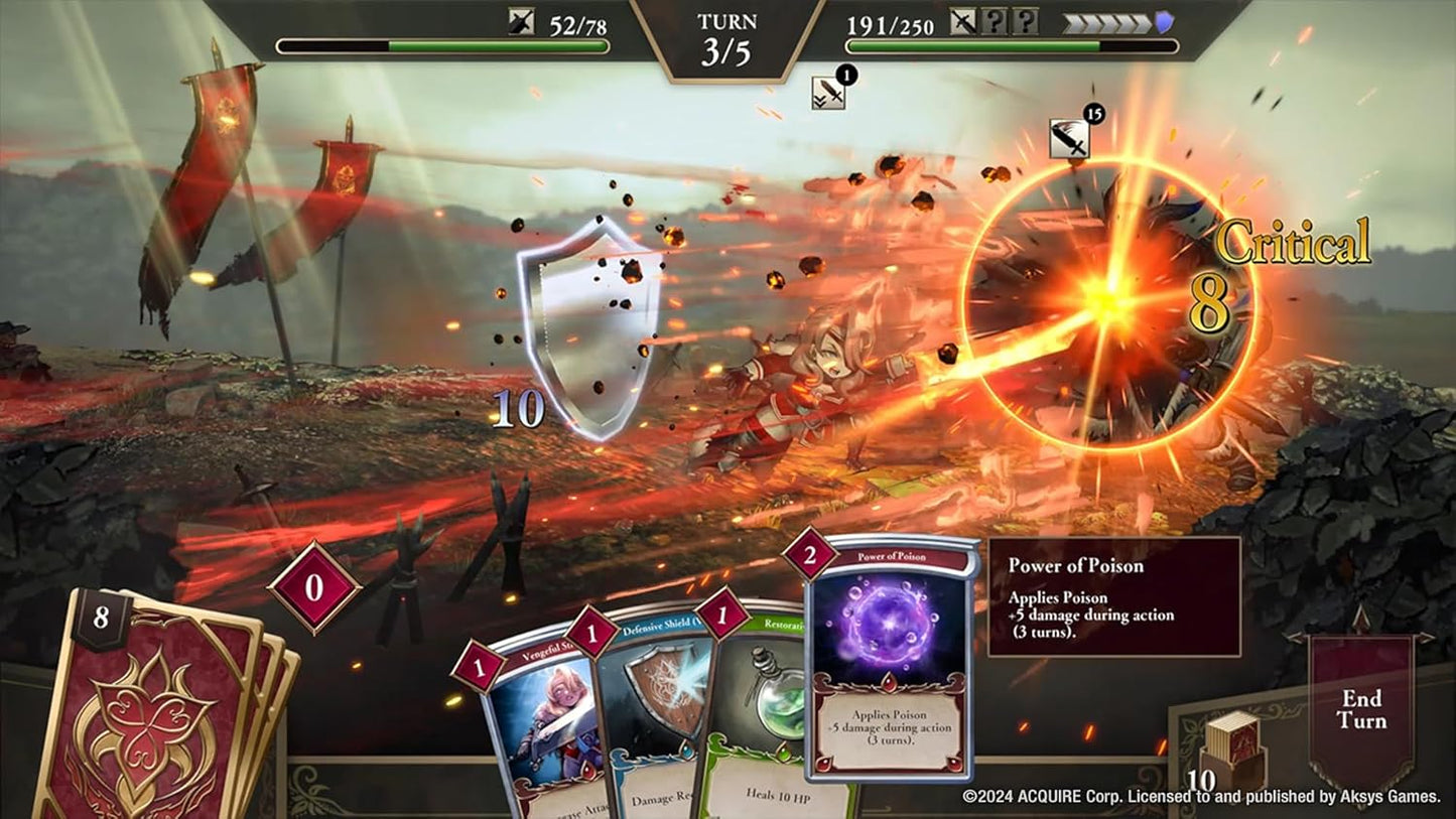 C.A.R.D.S. (Cards) RPG: The Misty Battlefield -Total Warfare Edition- (Nintendo Switch)