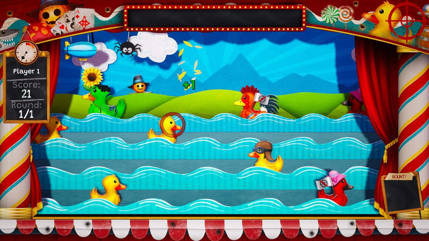 Maxx Tech - Duck Quack Shoot for Switch 1 & 2 (Game Code & Duck Guns) (Nintendo Switch 2)