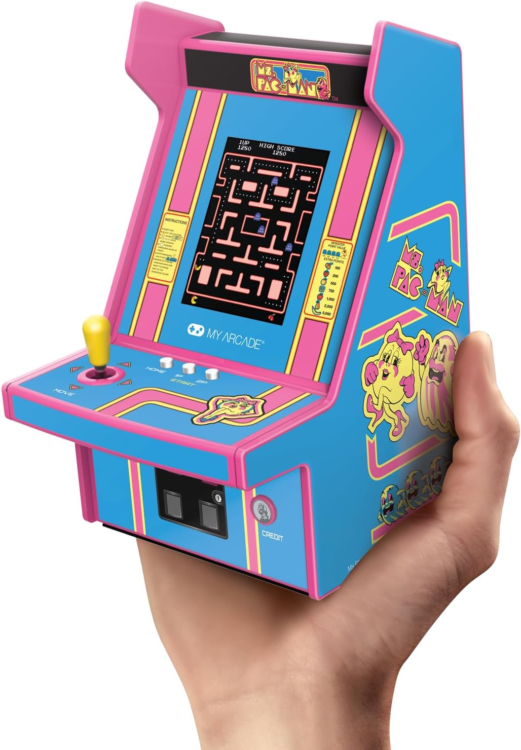 My Arcade - Micro Player PRO Ms. Pac-Man (Retro Portable Gaming System)