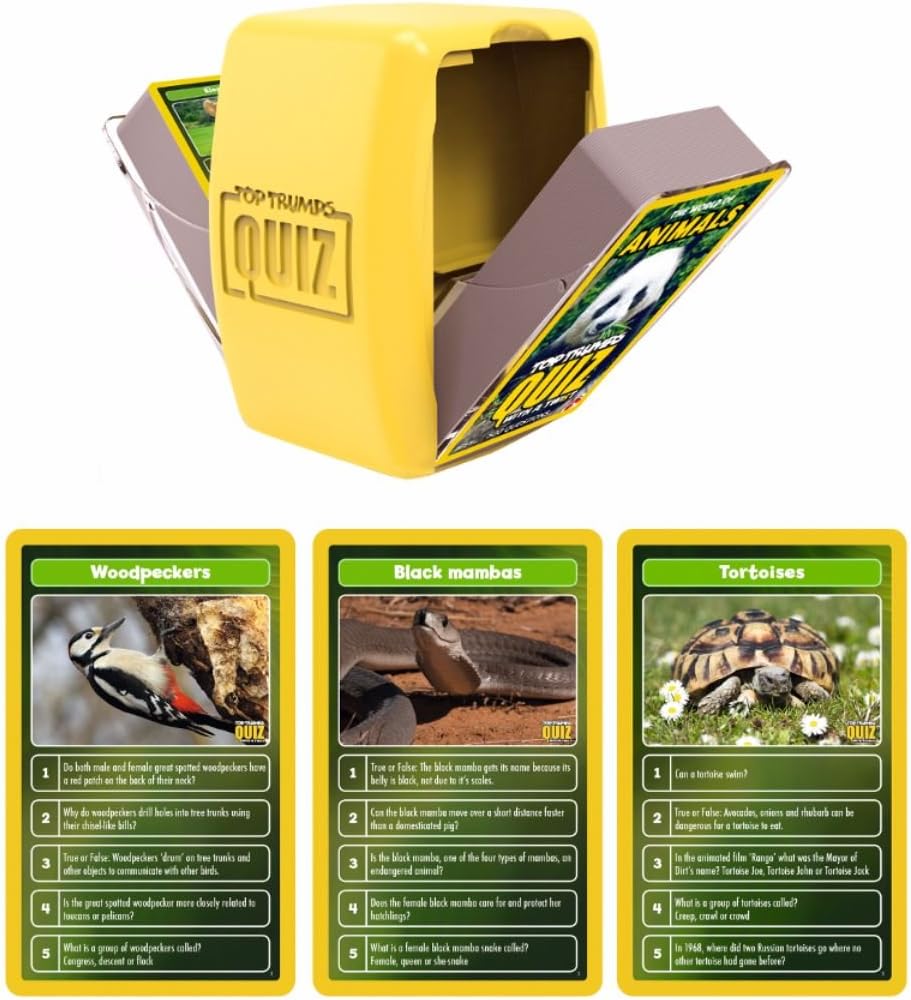 Top Trumps Card Game Quiz Animals