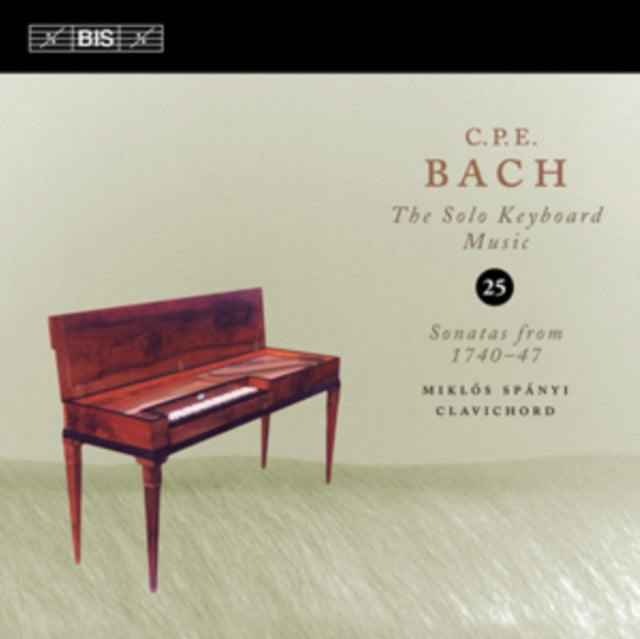 Miklos Spanyi - Bachthe Solo Keyboard Music Vol 25 (CD)
