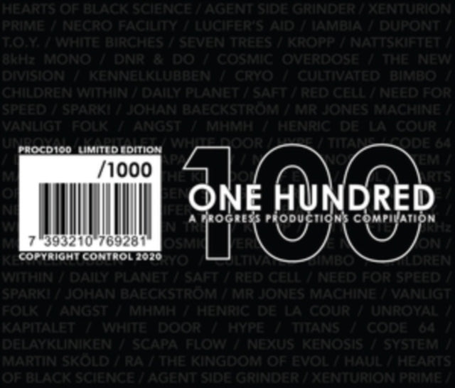 Various Artists - One Hundred - A Progress Productions Compilation (CD)
